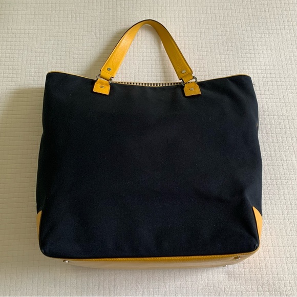 Kate Spade black & yellow tote bag - Picture 5 of 16